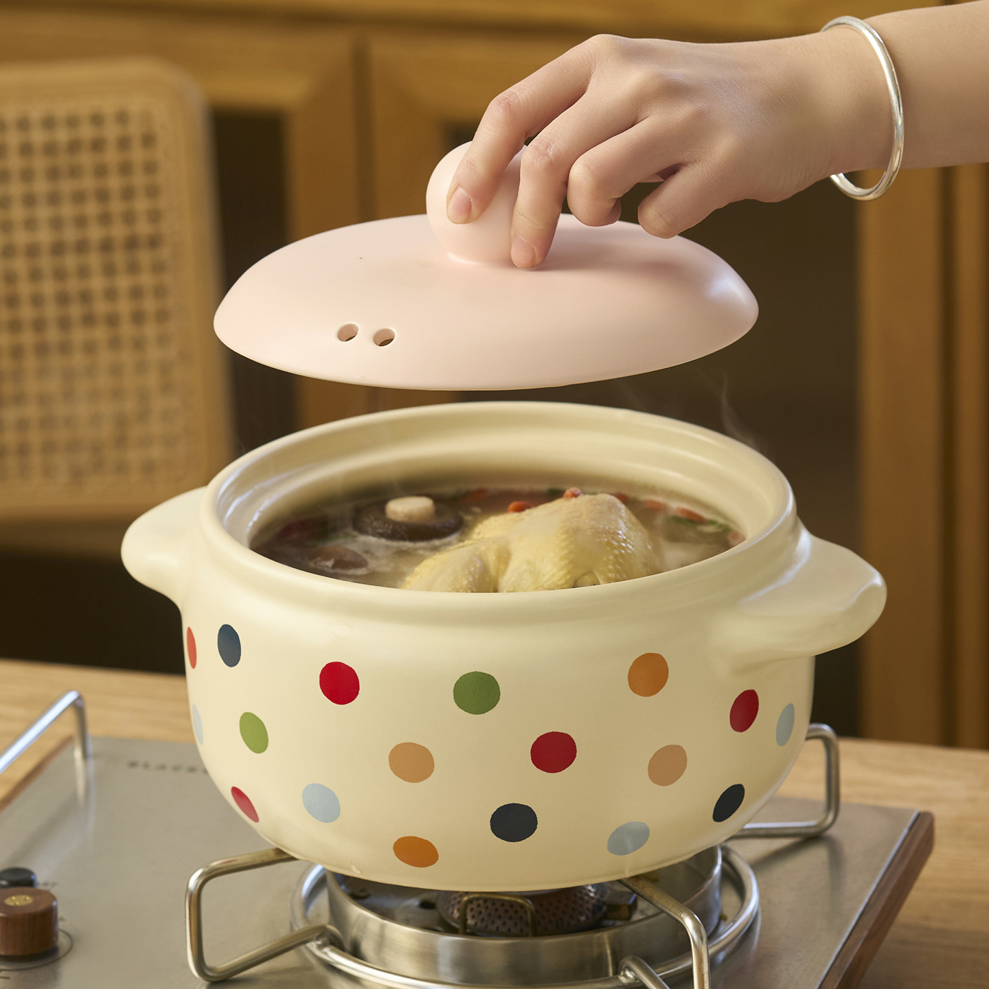 肆月砂锅家用汤煲炖汤煤气灶专用