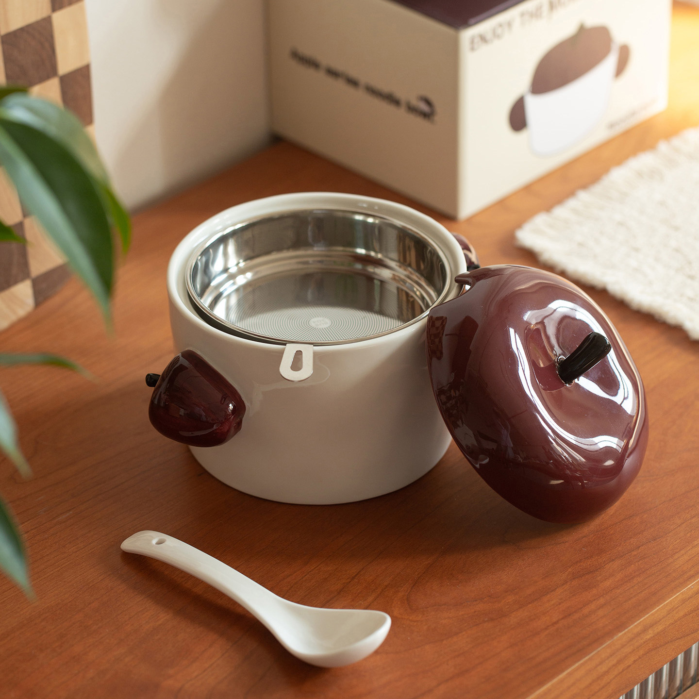 肆月带盖猪油獾双耳带滤网家用厨房陶罐储存油罐耐高温新款装猪油,厨房/烹饪用具,猪油罐,淘宝优惠券,粉丝福利购,淘宝优惠卷