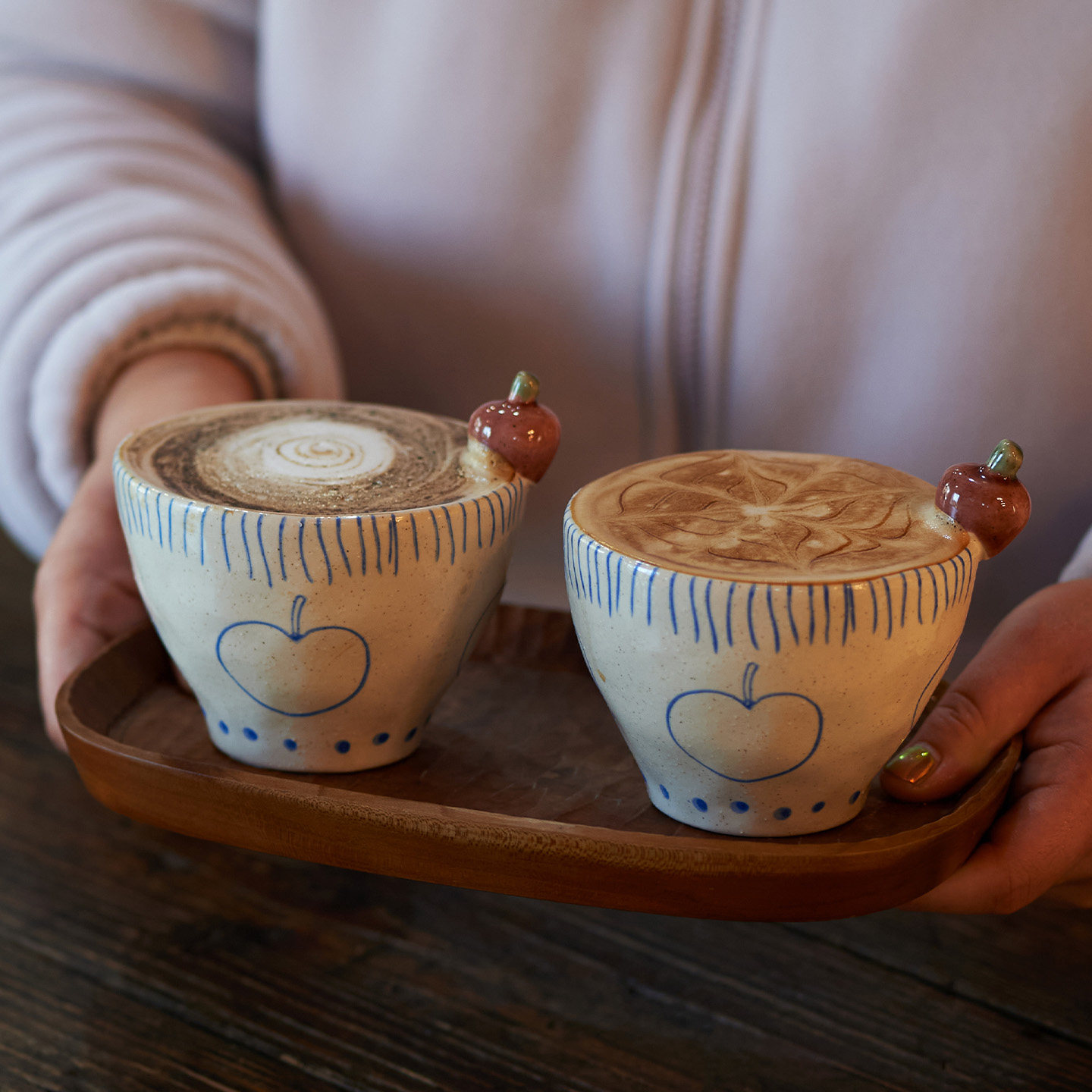 肆月复古手作咖啡杯陶瓷拿铁拉花杯小众手握杯下午茶女士个人专用,餐饮具,马克杯,淘宝优惠券,粉丝福利购,淘宝优惠卷