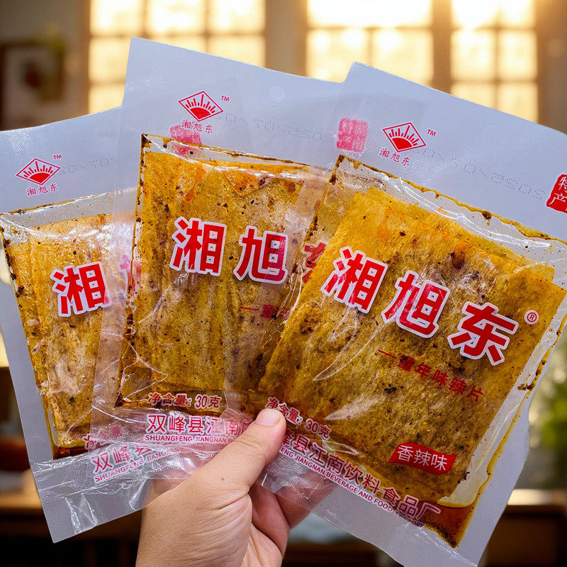 湘旭东麻辣片辣条大辣片