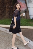 韩系牛仔背带拼接连衣裙女夏季2025新款减龄高级感宽松显瘦T恤裙，女装连衣裙，浙宝178