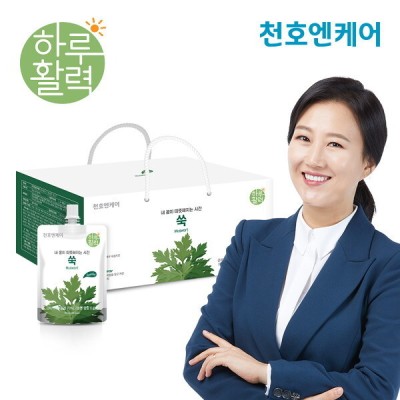 韩国直邮ChunHo每日活力3年艾草汁原液低卡70ml*30包