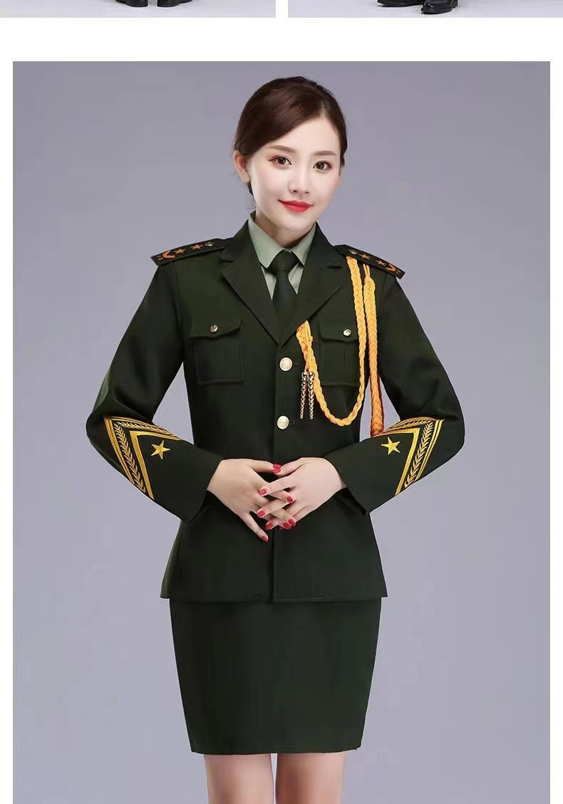 军乐队中学生合唱团礼服升旗手