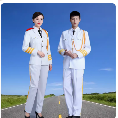 仪仗队服装学生护卫队礼服套装升旗手成人军鼓乐队合唱团演出服