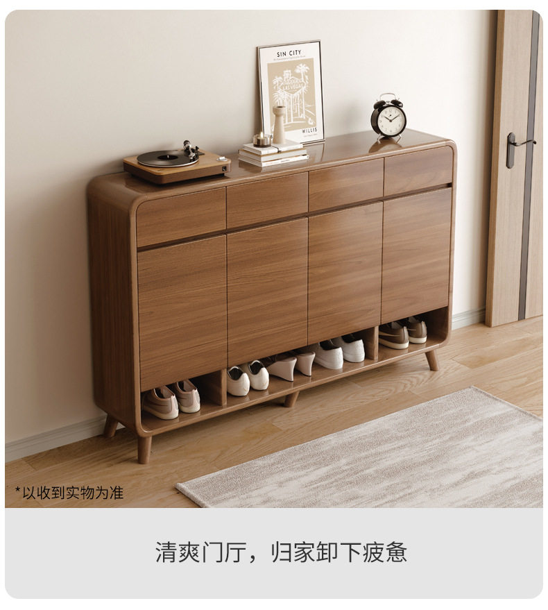 厚实鞋柜收纳柜子带门鞋架大容量
