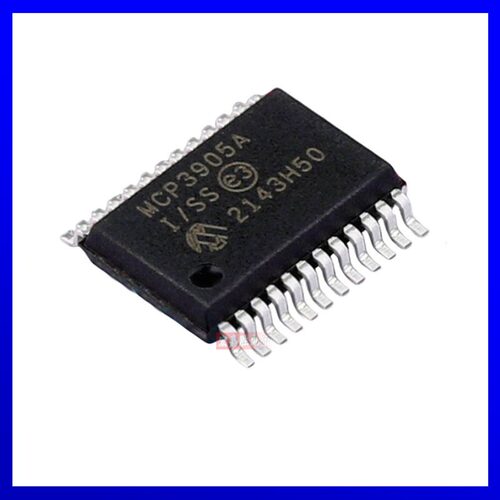 MCP3905A-I/SS【IC POWER METERING-1 PHASE 24SSOP】原装正品芯