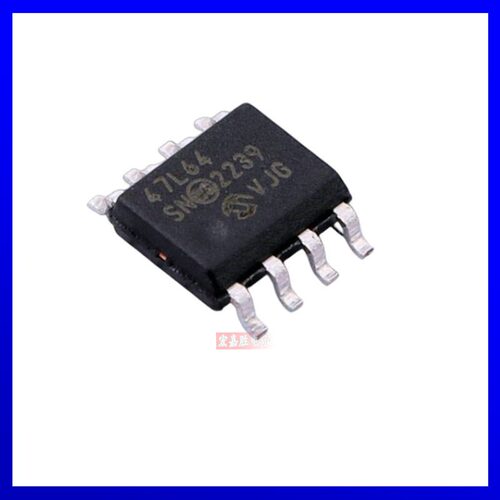 47L64-I/SN SRAM 64K bit I2C 8-SOIC (3.9x4.9 mm) 原装正品芯