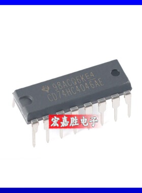 CD74HC4046AE 封装PDIP-16 逻辑锁相环芯片 全新原装现货
