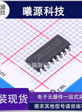 TM1616(TA1323C)封装SOP-16品牌TM(天微)电子元器件正品