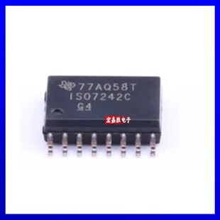 ISO7242CDWR 全新进口原装 数字隔离器 丝印：ISO7242C 封装SOP16