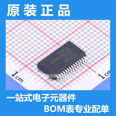 型号SP3243EUEA-L/TR封装SSOP-28-208mil品牌MaxLinear正品