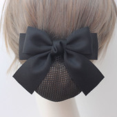 头花女职业护士发网蝴蝶结银行空姐酒店工作盘发网兜头饰发饰头发