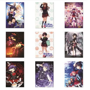 中二病也要谈恋爱海报 墙纸日本动漫周边大挂画 二次元超壁纸墙贴