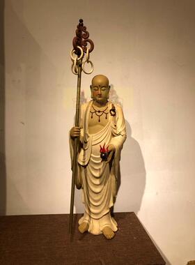 客厅镇宅招财摆件站地藏王