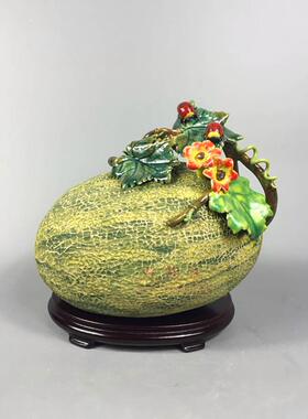 喜庆礼物客厅摆件甜蜜蜜哈蜜瓜