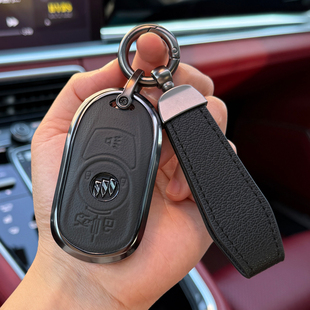 新款 别克新君越昂科威新君威GL8威朗昂科旗全包真皮钥匙包套男扣