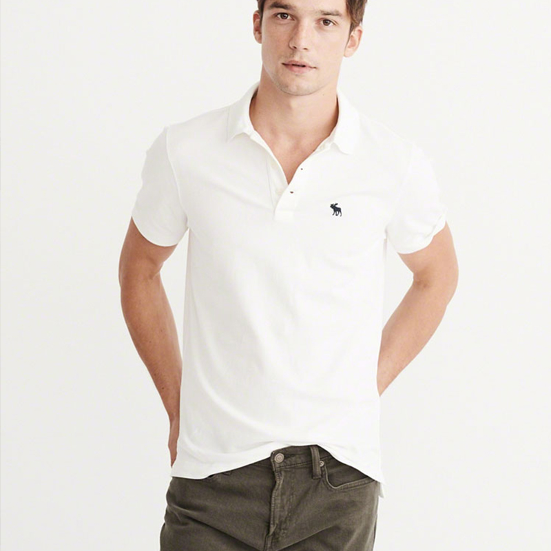 Çå²ÖÃÀ¹úÕýÆ·Abercrombie FitchÄÐÏÄС¹af¶ÌÐäpoloÉÀ·ÁìtÐôÏÖ»õ