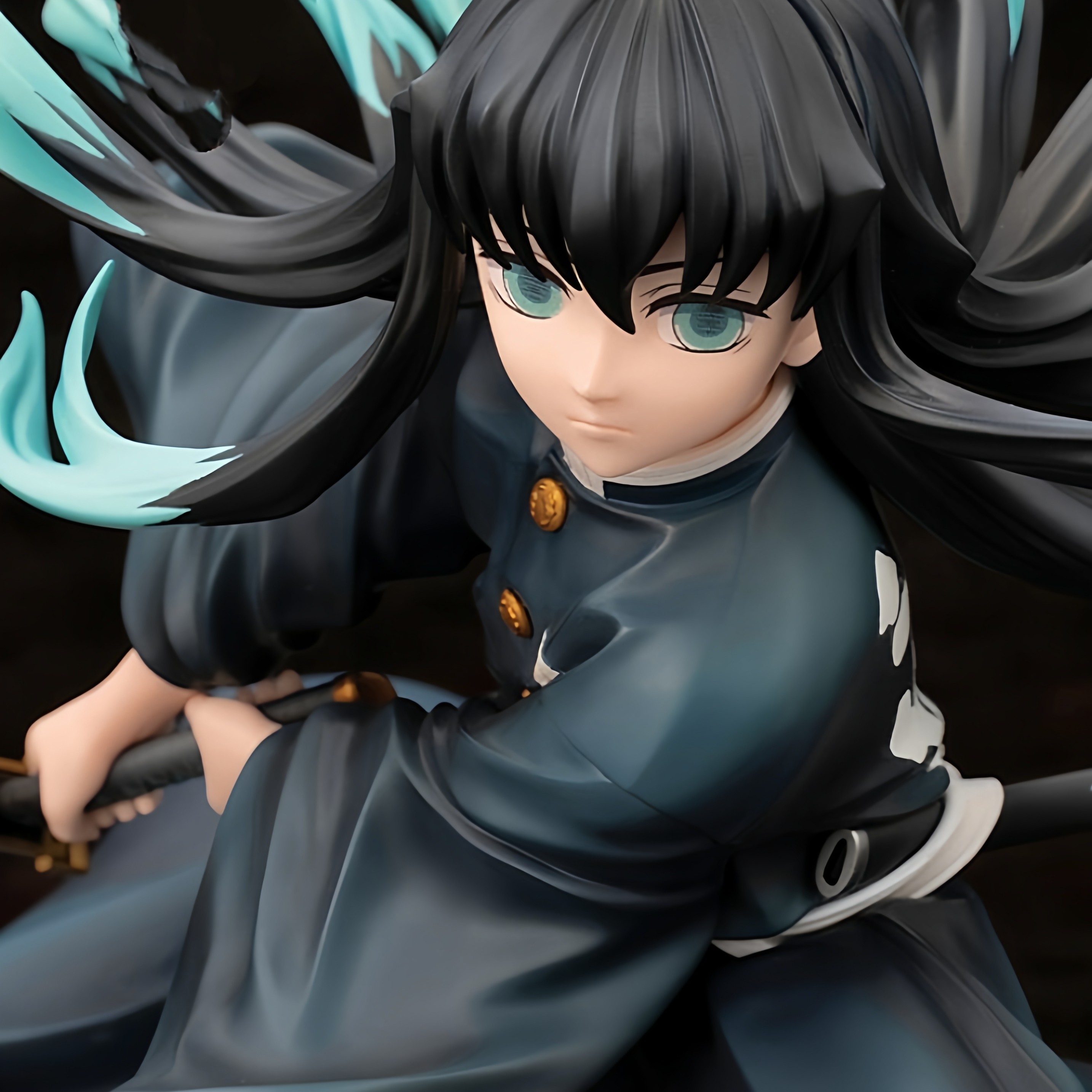 鬼灭之刃时透无一郎战斗国产手办