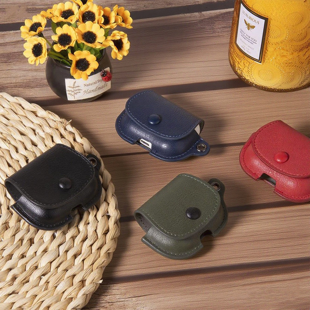 新款复古适用airpods pro3软皮套背包款苹果4代蓝牙耳机防摔壳,3C数码配件,耳机保护套,淘宝优惠券,粉丝福利购,淘宝优惠卷