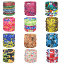 户外自行车百变无缝魔术头巾骑行围脖套头街舞防晒面罩手腕防汗骑