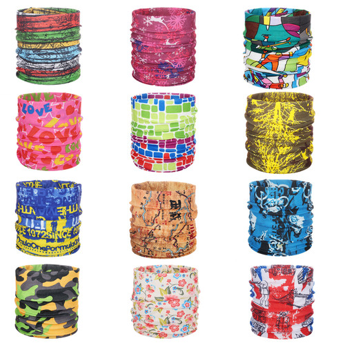 户外魔术头巾无缝面罩围脖