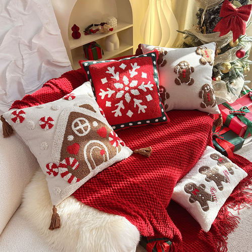 2025圣诞抱枕节日礼物沙发靠垫