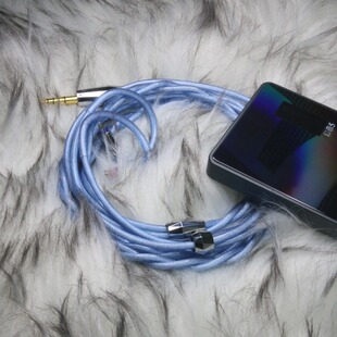 劳拉·兰 冷冻单晶银金银钯ie900人声女毒mmcx0.78平衡耳机升级线