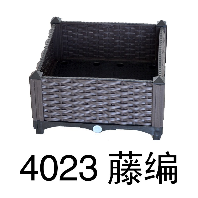 种菜神器家庭阳台加厚长方形花盆组合式塑料蔬菜种植盆箱种菜箱