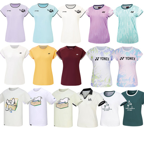 尤尼克斯女款上衣短袖背心