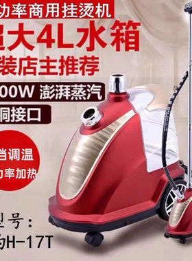 合为挂烫机H-17T立式大功率2200W商用熨烫机大蒸汽熨斗服装店专用