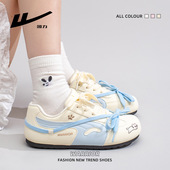 低帮舒适百搭女鞋 设计感多巴胺配色单鞋 高颜值时尚 回力新款 休闲鞋