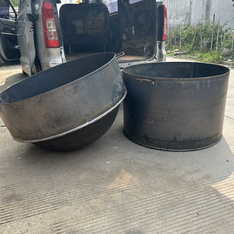 定做各种厚度造型钢板焊接加高大锅食品加工豆腐粉条养殖用锅