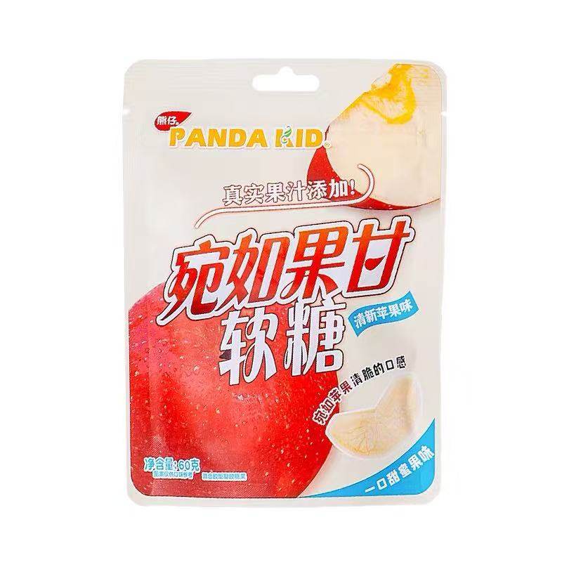 Pandakid熊仔宛如果甘苹果片