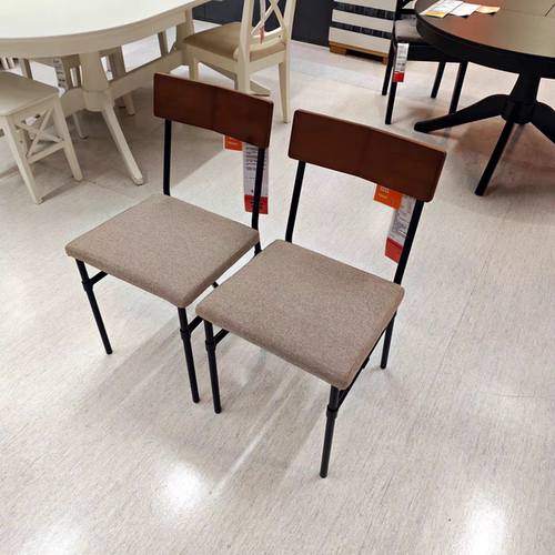 IKEA 宜家 格若通 椅子提伯勒比 深米色餐椅座椅餐厅椅写字椅代购