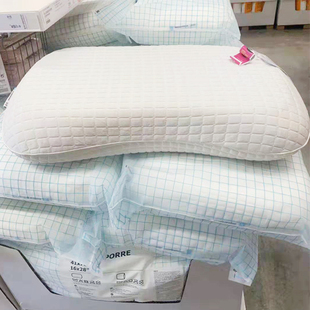 国内宜家新款克鲁布斯珀勒乳胶枕头记忆保健家居上海IKEA代购