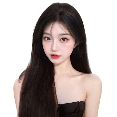 【许妍同款】全真顺发手织蕾丝