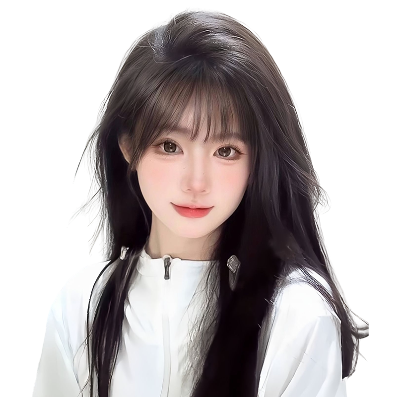 头顶全真发梦丝千蓬松