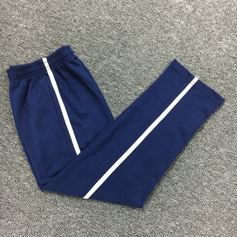 学生全棉中性男女通用校服裤定制