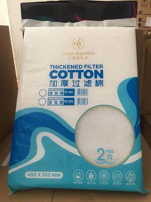 Cleair可丽爱过滤棉 水族箱鱼缸 专用 生化棉 过滤棉 白棉 五彩棉