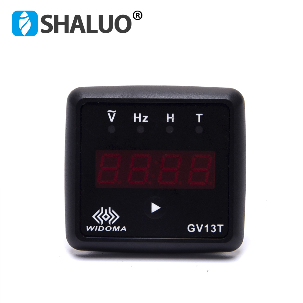 柴油发电机组数显表GV13T电压频率运行计时3合一数字显示仪表220V