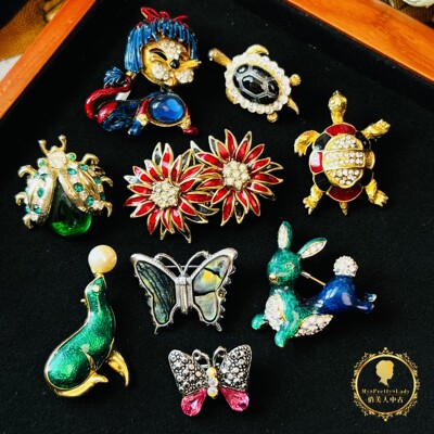 sphinx经典珐琅动物胸针