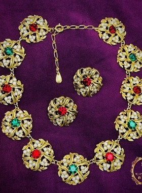 vintage中古首饰孤品套装