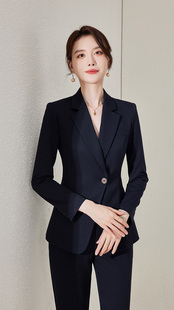 西装套装女职业装高级感休闲韩版西服外套正装工作服经理秋冬工装