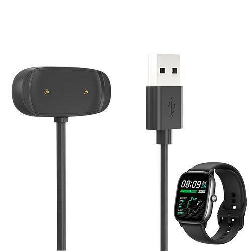 适用华米GTS4 mini手表充电线Amazfit bip5充电器A2215跃我Active