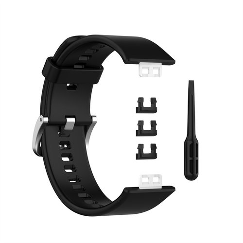 适用华为watch fit/new手表表带TIA-B09/TIA-B19雅致版硅胶腕表链
