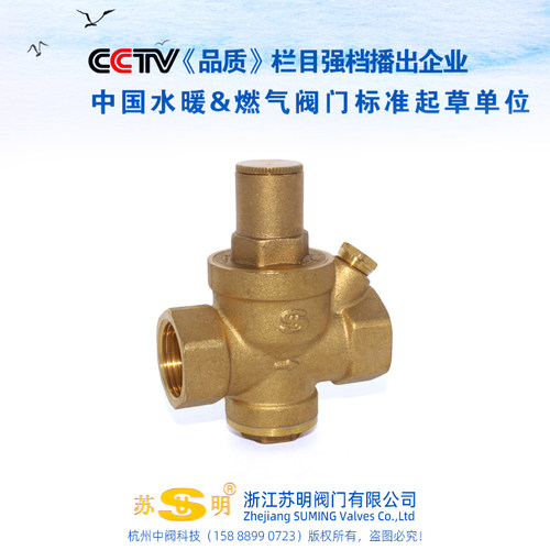 苏明黄铜活塞式减压阀Y13X-16T