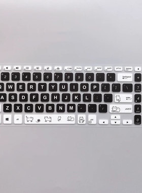 适用华硕X509D键盘保护膜15.6寸X515E笔记本Y5100U电脑Y5200J防尘