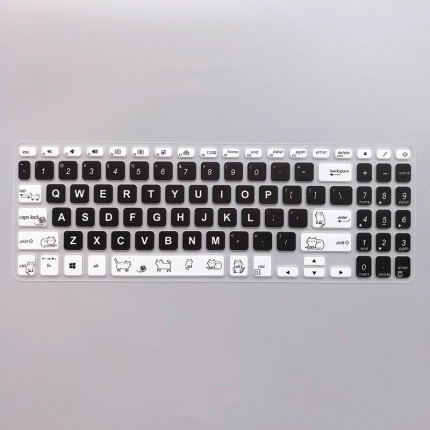 适用华硕X509D键盘保护膜15.6寸X515E笔记本Y5100U电脑Y5200J防尘