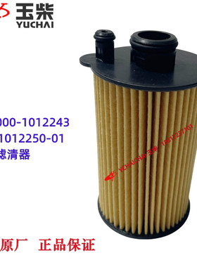 玉柴Y24发动机国六原厂YM3000-1012243机油滤清器九龙皮卡客货车