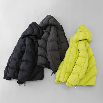 云朵泡芙羽绒服男宽松面包服外套